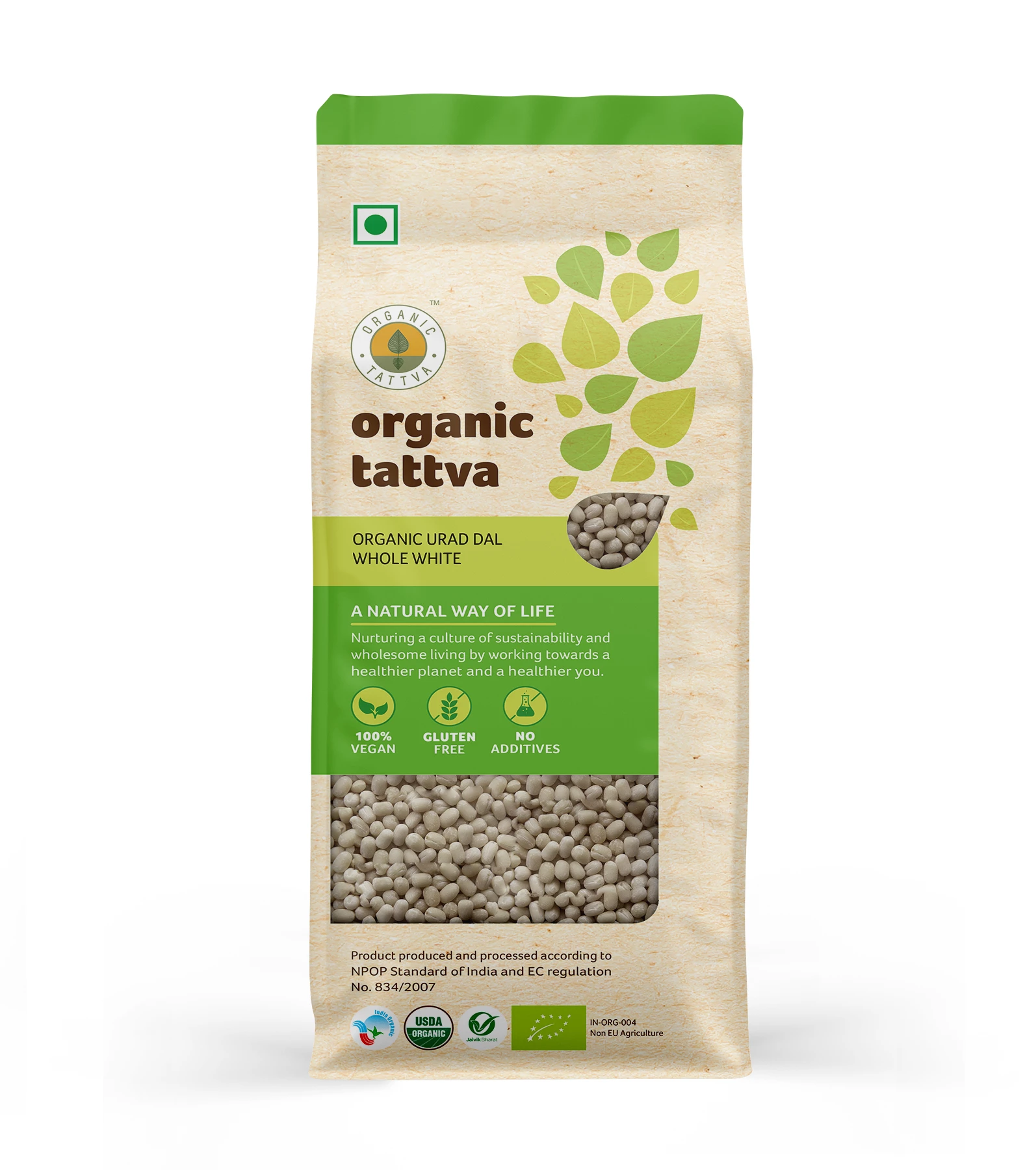 Organic Tattva Organic Urad Dal Whole White, 1 Kg-1.webp
